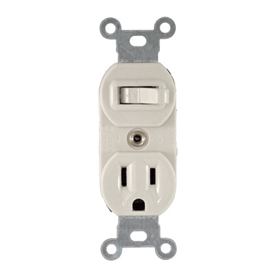 Toma Switch Blanca Image